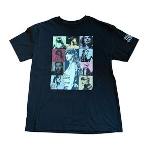 Taylor Swift - The Eras Tour Merch -Black 100%Cotton TShirt- Size Small-Like New